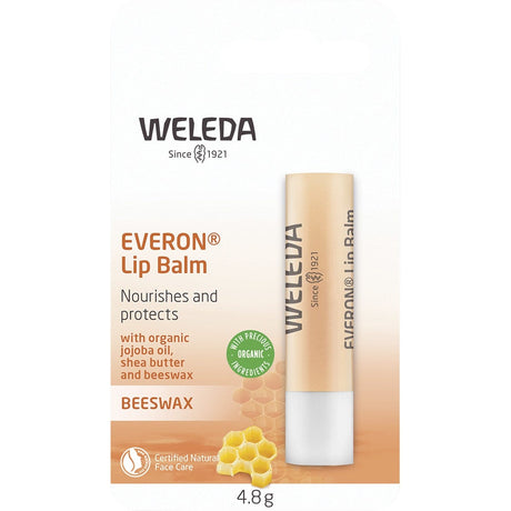 Weleda Everon Lip Balm Beeswax 4.8g - Dr Earth - Skincare
