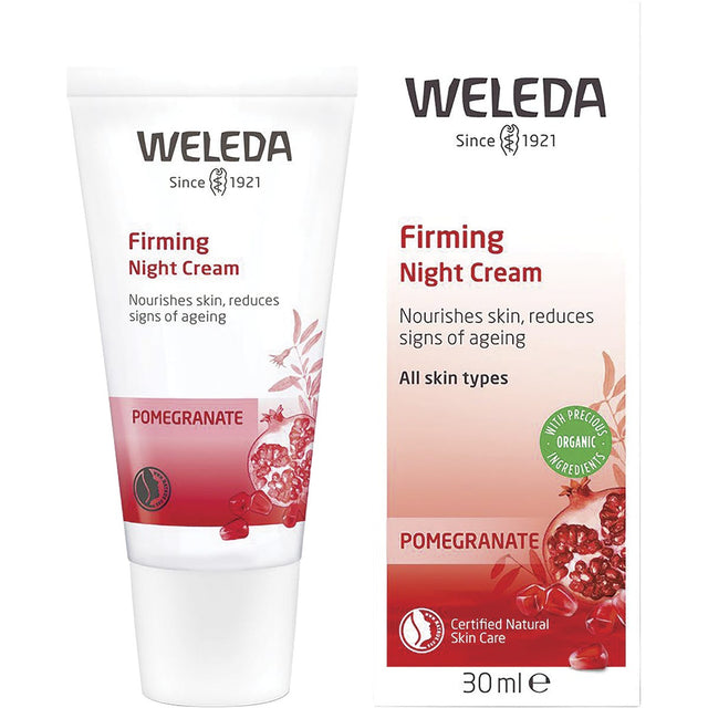 Weleda Firming Night Cream Pomegranate 30ml - Dr Earth - Skincare