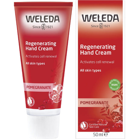 Weleda Hand Cream Pomegranate 50ml - Dr Earth - Bath & Body