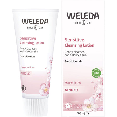 Weleda Sensitive Cleansing Lotion Almond 75ml - Dr Earth - Skincare