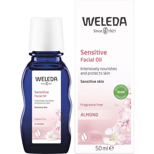 Weleda Sensitive Facial Oil Almond 50ml - Dr Earth - Skincare