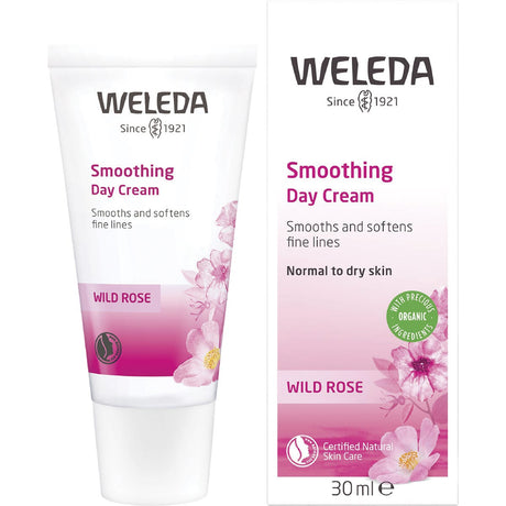 Weleda Smoothing Day Cream Wild Rose 30ml - Dr Earth - Skincare