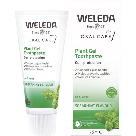 Weleda Toothpaste Plant Gel Spearmint Flavour 75ml - Dr Earth - Oral Care