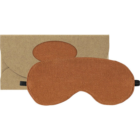 Wheatbags Love Eye Mask Luxe Linen Copper - Dr Earth - Sleep & Relax
