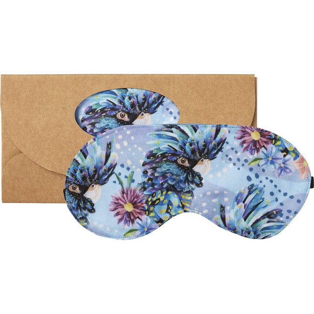 Wheatbags Love Eyemask Blue Cockatoo - Dr Earth - Sleep & Relax