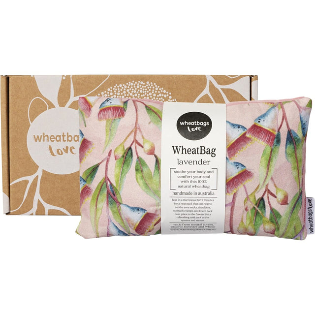 Wheatbags Love Wheatbag Gum Blossom Lavender Scented - Dr Earth - Sleep & Relax, Pain Relief