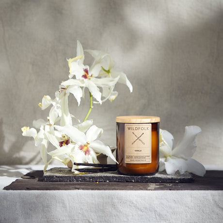 Wildfolk Vanille - Dr Earth - Scented soy wax candle
