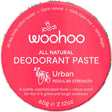 Woohoo Body Deodorant Paste Tin Urban Regular Strength 60g - Dr Earth - Bath & Body