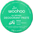 Woohoo Body Deodorant Paste Tin Wild Extra Strength 60g - Dr Earth - Bath & Body