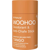 Woohoo Body Deodorant Stick Tango Sensitive Bicarb Free 60g - Dr Earth - Bath & Body