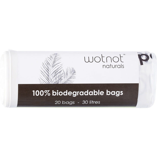 Wotnot Biodegradable Bags 30L 20pk - Dr Earth - Cleaning