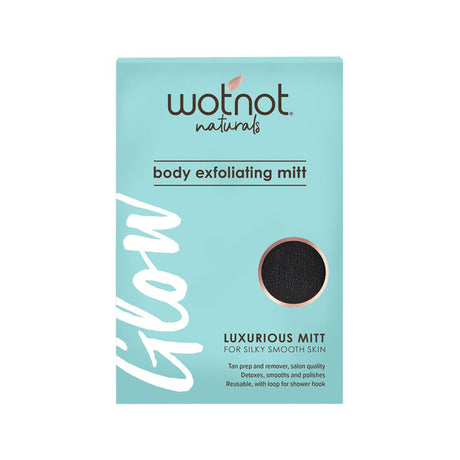 WOTNOT NATURALS Glow Body Exfoliating Mitt (Luxurious Mitt for for Silky Smooth Skin) - Dr Earth - Body & Beauty, Skincare