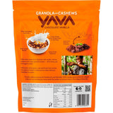 YAVA Granola with Cashews Chocolate Vanilla 400g - Dr Earth - Breakfast