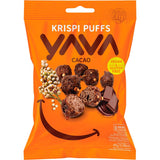 YAVA Krispi Puffs Cacao 45g - Dr Earth - Bites & Clusters